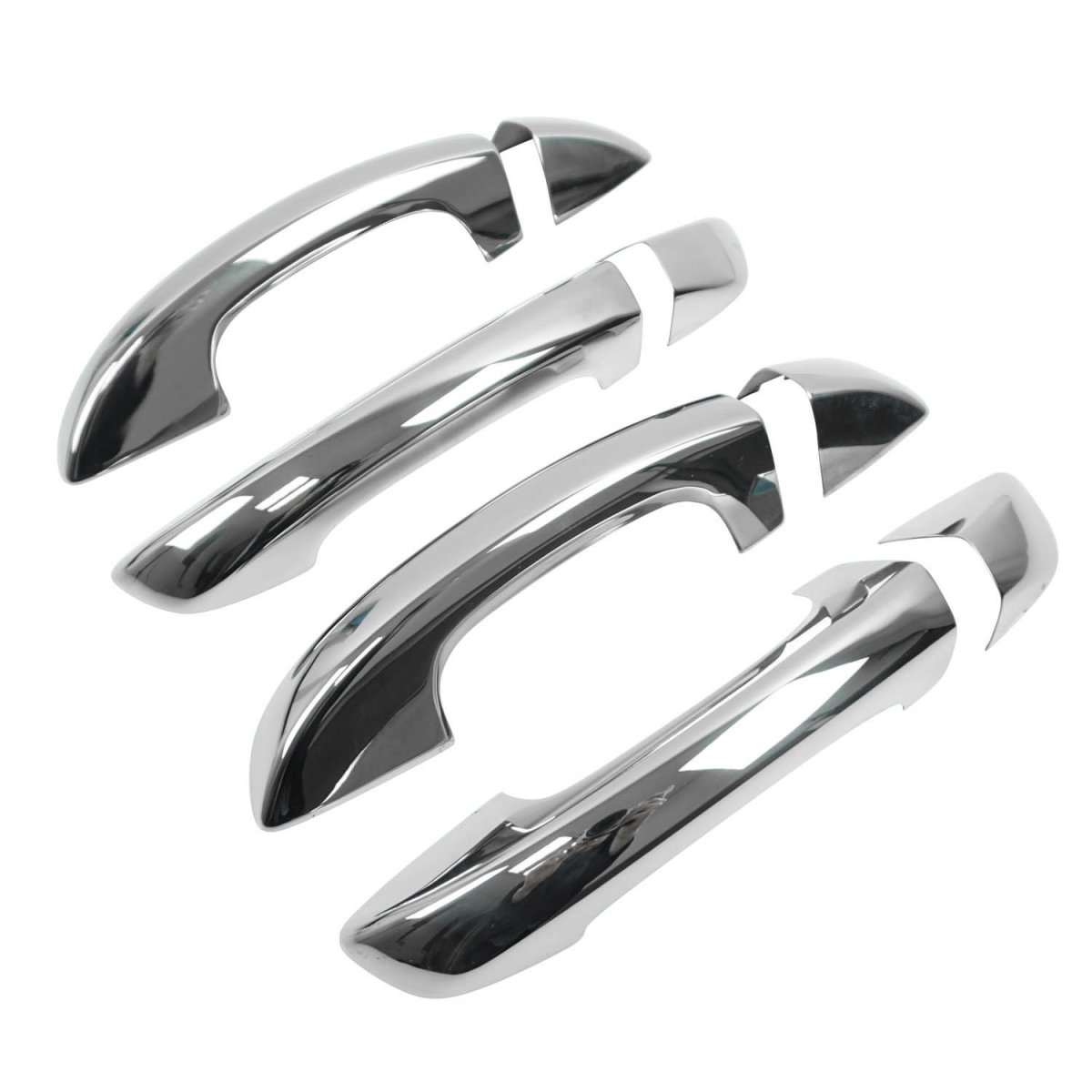 Volkswagen Golf VI Door Handle Cover - Omac - S.Steel - Gloss Silver - '10-'13